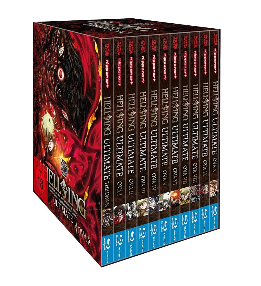 HELLSING OVA  Ⅰ～Ⅴ VI~X Blu-ray BOX HELLSING OVA Ⅰ～Ⅴ VI~X Blu-ray BOX